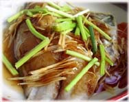  สูตรอาหารไทย : ปลานึ่งซิอิ๊ว