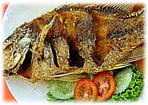 Thai Recipes : Fried Fish with Fish Sauce 