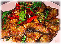 Thai Recipes : Catfish Spicy Stir-Fry