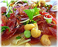 Thai Recipes : Thai Chinese Pork Jerky Salad