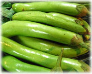  สูตรอาหารไทย : ยำมะเขือยาวกุ้งแห้ง