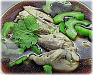  สูตรอาหารไทย : ไก่ตุ๋นมะระ