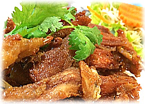  สูตรอาหารไทย : ไก่คั่วเค็ม