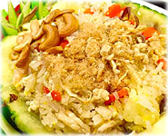 สูตรอาหารไทย : ข้าวผัดสัปปะรด