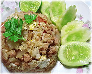 Thai Recipes : Thai Fried Rice with Pork