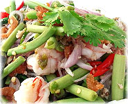  สูตรอาหารไทย : ยำผักกระเฉด