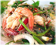 Thai Recipes :  Thai Spicy Water Mimosa Salad