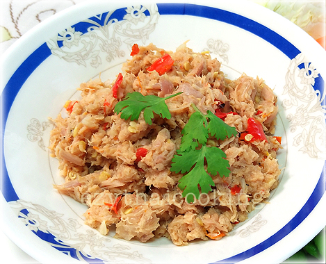  Thai Food Recipe | Thai Spicy Tuna Dipping Sauce