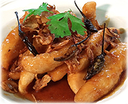  สูตรอาหารไทย : ไก่ทอดซ๊อสมะขาม