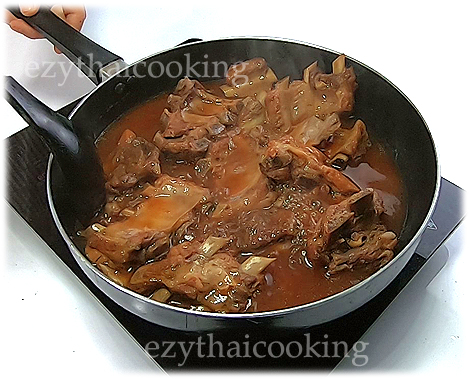  Thai Food Recipe | Baked Pork Spare Rib with Honey