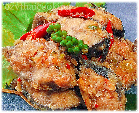  สูตรอาหารไทย : ผัดเผ็ดปลาดุก