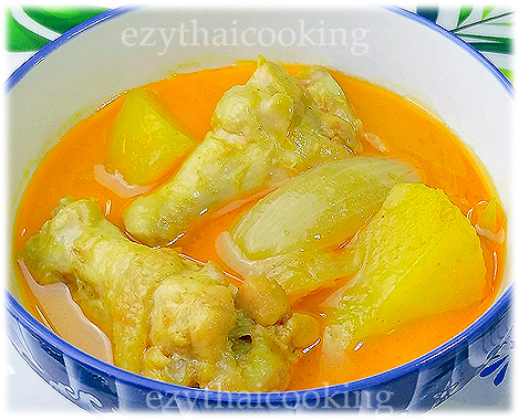 สูตรอาหารไทย :  แกงกะหรี่ไก่